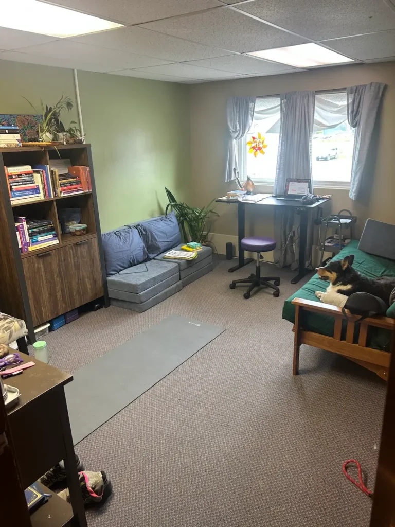 Inside the treatment room at our Haines location