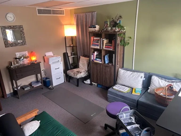Inside the treatment room at our Haines location